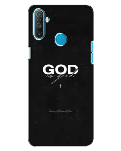 Чохол для Realme C3 з картинкою «GOD — Бог над усім»