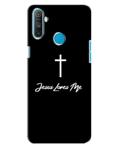 Чохол для Realme C3 з картинкою «Ісус любить тебе»