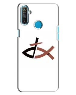 Чохол для Realme C3 з картинкою «Риба та хрест»