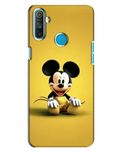 Чохол для Realme C3 з картинкою «Міккі на жовтому»