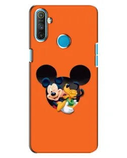 Чохол для Realme C3 з картинкою «Серце Міккі Мінні»