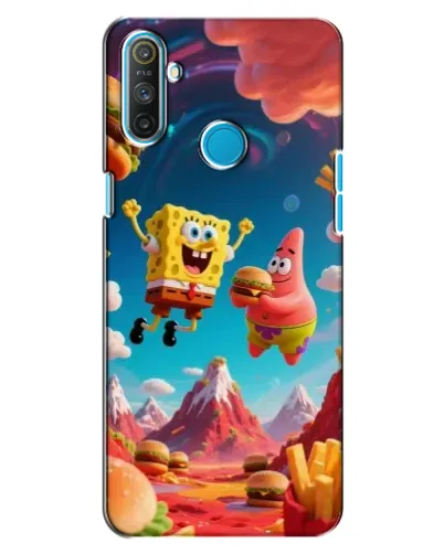 Чехол для Realme C3 с картинкой «Космический фастфуд» Чехол для Realme C3 с картинкой «Космический фастфуд»