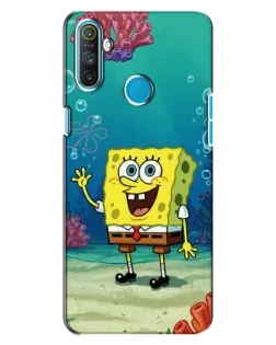 Чехол для Realme C3 с картинкой «Подводный привет»