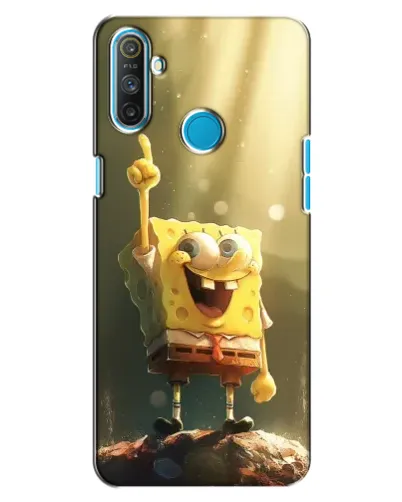 Чехол для Realme C3 с картинкой «Сияющий Спанч Боб» Чехол для Realme C3 с картинкой «Сияющий Спанч Боб»