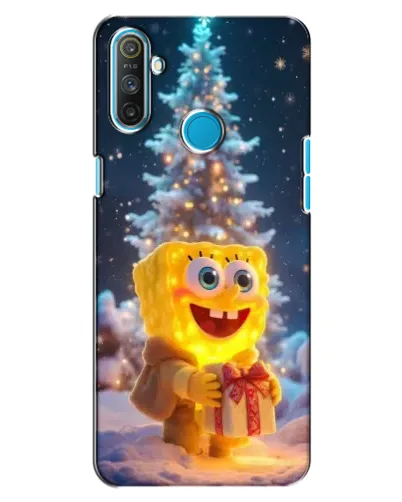 Чехол для Realme C3 с картинкой «Рождественский Спанч Боб» Чехол для Realme C3 с картинкой «Рождественский Спанч Боб»