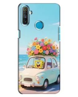 Чехол для Realme C3 с картинкой «Автомобильное путешествие»