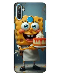 Чехол для Realme C3 с картинкой «Повар Спанч Боб»