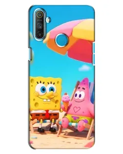 Чохол для Realme C3 з картинкою «Відпочинок на пляжі»