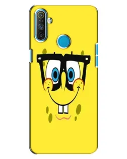 Чохол для Realme C3 з картинкою «Мінімалістичний Спанч Боб»