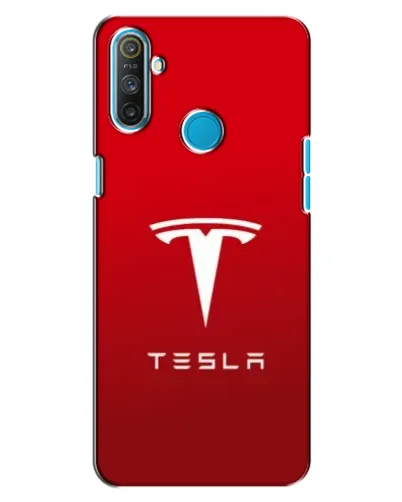 Чехол для Realme C3 с картинкой «Tesla Red Classic»