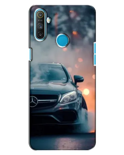 Чехол для Realme C3 с картинкой «Mercedes — ночной город» Чехол для Realme C3 с картинкой «Mercedes — ночной город»