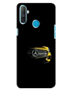 Чехол для Realme C3 с картинкой «Mercedes — ретро стиль»