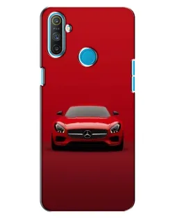 Чехол для Realme C3 с картинкой «Красный Mercedes AMG»