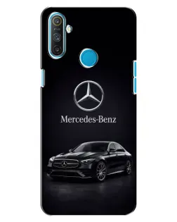 Чехол для Realme C3 с картинкой «Mercedes — решетка радиатора»
