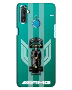 Чехол для Realme C3 с картинкой «Mercedes AMG Petronas»