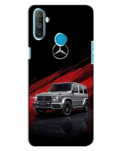 Чехол для Realme C3 с картинкой «Mercedes G-Class красный» Чехол для Realme C3 с картинкой «Mercedes G-Class красный»