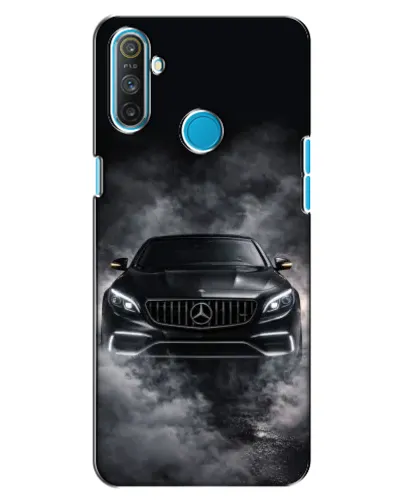 Чехол для Realme C3 с картинкой «Mercedes в дыму» Чехол для Realme C3 с картинкой «Mercedes в дыму»