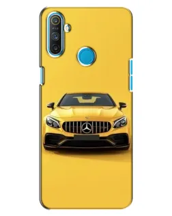 Чехол для Realme C3 с картинкой «Желтый Mercedes GT»