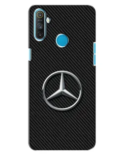 Чехол для Realme C3 с картинкой «Карбоновый Mercedes стиль»