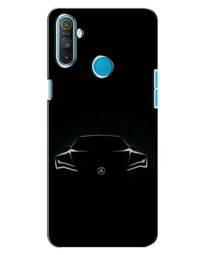 Чехол для Realme C3 с картинкой «Mercedes — силуэт авто» Чехол для Realme C3 с картинкой «Mercedes — силуэт авто»