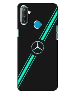Чехол для Realme C3 с картинкой «Спортивные линии Mercedes»