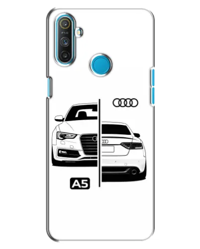 Чехол для Realme C3 с картинкой «Audi — контрастный дизайн» Чехол для Realme C3 с картинкой «Audi — контрастный дизайн»