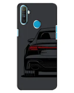 Чехол для Realme C3 с картинкой «Задняя часть Audi — арт»