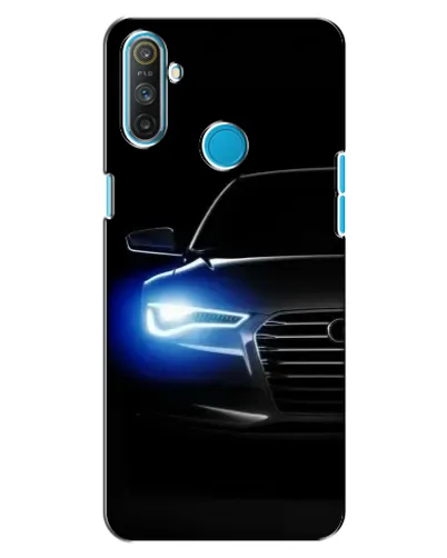 Чехол для Realme C3 с картинкой «Неоновый взгляд Audi» Чехол для Realme C3 с картинкой «Неоновый взгляд Audi»