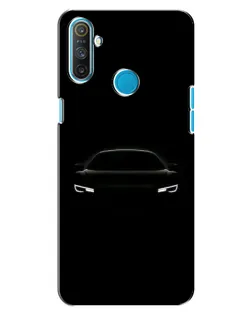 Чехол для Realme C3 с картинкой «Взгляд Audi в темноте»