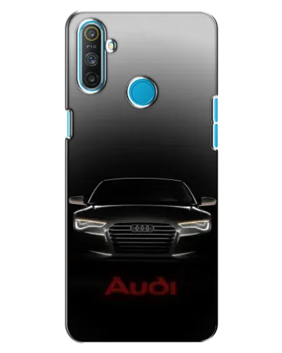 Чехол для Realme C3 с картинкой «Audi — градиентный контур» Чехол для Realme C3 с картинкой «Audi — градиентный контур»