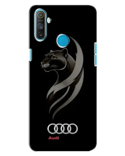 Чехол для Realme C3 с картинкой «Графика — пантера и Audi» Чехол для Realme C3 с картинкой «Графика — пантера и Audi»