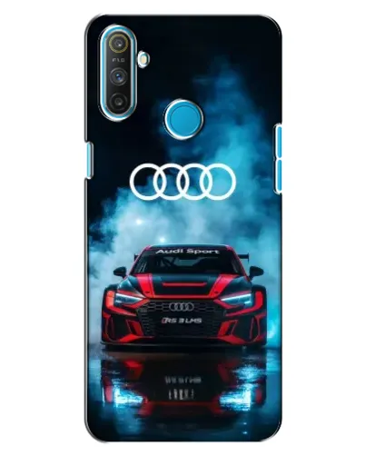 Чехол для Realme C3 с картинкой «Audi Sport — неон» Чехол для Realme C3 с картинкой «Audi Sport — неон»