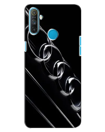 Чехол для Realme C3 с картинкой «Audi — абстрактные кольца» Чехол для Realme C3 с картинкой «Audi — абстрактные кольца»