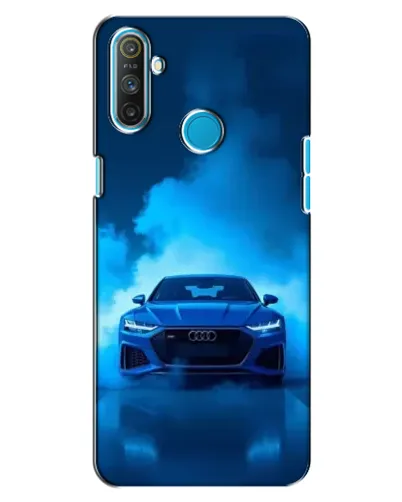 Чехол для Realme C3 с картинкой «Audi — голубая энергия» Чехол для Realme C3 с картинкой «Audi — голубая энергия»