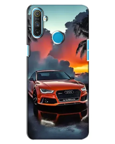 Чехол для Realme C3 с картинкой «Audi — закат» Чехол для Realme C3 с картинкой «Audi — закат»