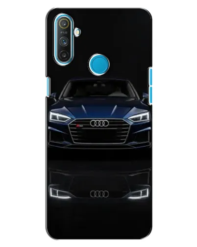 Чехол для Realme C3 с картинкой «Audi — ночное отражение» Чехол для Realme C3 с картинкой «Audi — ночное отражение»