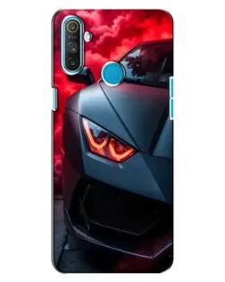 Чехол для Realme C3 с картинкой «Lamborghini красное сияние» Чехол для Realme C3 с картинкой «Lamborghini красное сияние»