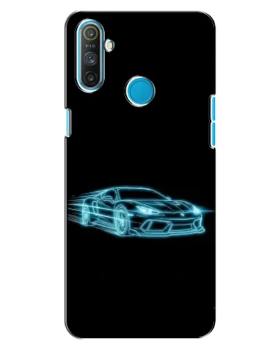 Чехол для Realme C3 с картинкой «Неоновый контур Lamborghini» Чехол для Realme C3 с картинкой «Неоновый контур Lamborghini»