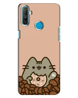 Чохол для Realme C3 з картинкою «Кавовий Пушин»