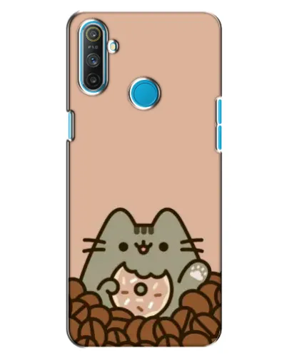Чохол для Realme C3 з картинкою «Кавовий Пушин»