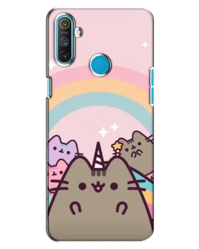 Чохол для Realme C3 з картинкою «Єдиноріг Pusheen»