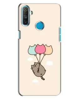 Чохол для Realme C3 з картинкою «Пушин на кульках»