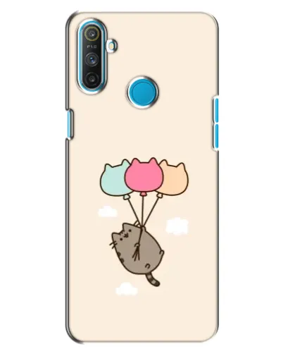 Чохол для Realme C3 з картинкою «Пушин на кульках»