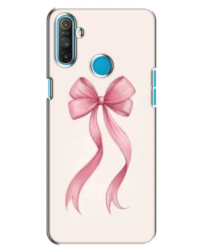 Чохол для Realme C3 з картинкою «Рожевий бант»