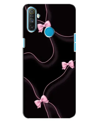 Чохол для Realme C3 з картинкою «Рожеві стрічки»
