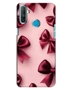Чохол для Realme C3 з картинкою «Бордовий атлас»