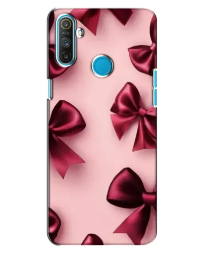Чохол для Realme C3 з картинкою «Бордовий атлас»