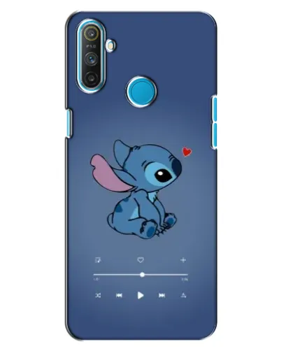 Чехол для Realme C3 с картинкой «Музыкальный Stitch»