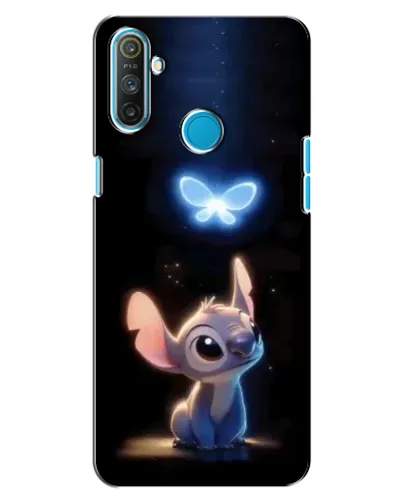 Чехол для Realme C3 с картинкой «Сияющий Стич»