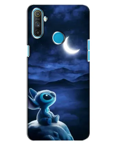 Чехол для Realme C3 с картинкой «Лунная ночь Стича»
